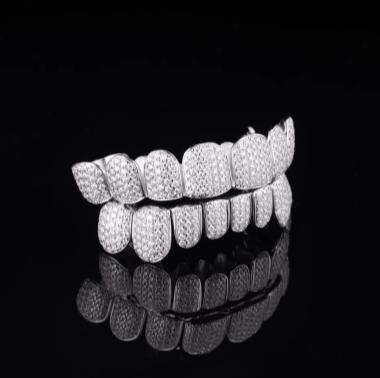Men's Moissanite Grills