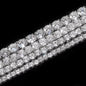 Rose, Gold, Silver - VVS Moissanite Men's 925 Silver Tennis Chain 2mm 3mm 4mm 5mm