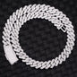 VVS Moissanite Cuban 925 Silver Chains For Men