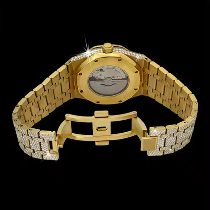 Top Quality Bust Down VVS Moissanite Mechanical Watch