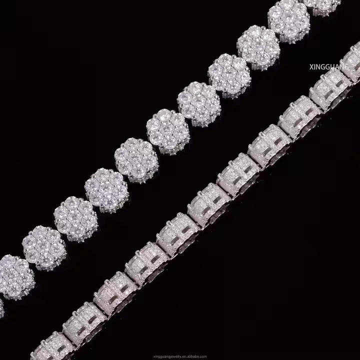 VVS Moissanite 925 Silver Bracelet