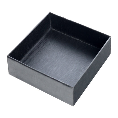 4 Inch by 4 Inch Light Luxury High-End Jewelry Gift Boxes with Dust-Proof Matte Finish UV Advantage Sponge Liner