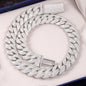 Ice Out VVS Moissanite Cuban Chain 925 Sterling Silver