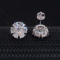 Iced Out 11MM VVS Moissanite Earrings 925 Silver