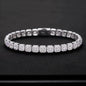 6mm Moissanite 925 Sterling Silver Tennis Bracelet for Men