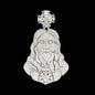 VVS Moissanite Iced Out 925 Silver Orthodox Jesus Pendant Only