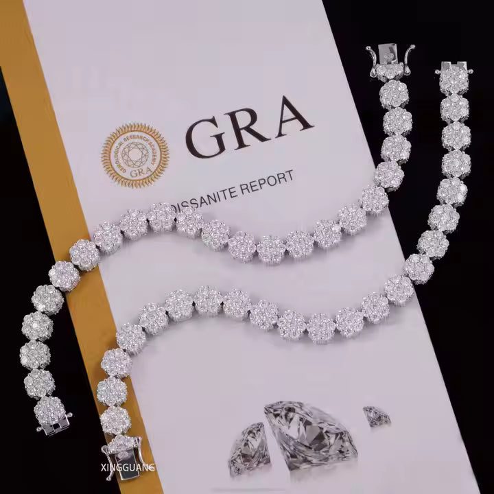 VVS Moissanite 925 Silver Bracelet
