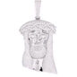 VVS Moissanite 925 Silver Jesus Pendant Only