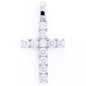 VVS Moissanite 925 Silver Crosses Chain Necklace Pendant for Men