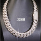 VVS Moissanite Iced Out Cuban Link 925 Silver Chain for Pendant