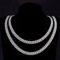 Ice Out VVS Moissanite Cuban Chain 925 Sterling Silver