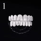 Custom VVS Moissanite Grills With Round Baguette Brilliant Cut Stones